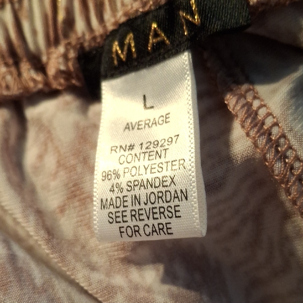 IMAN Beige Women's Pants